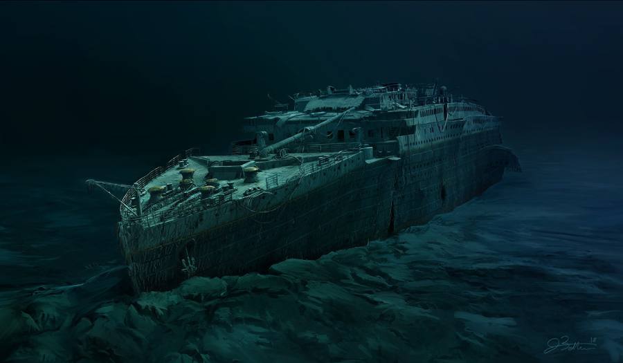  چرا لاشه کشتی تایتانیک را از اب بیرون نمی اورند ؟