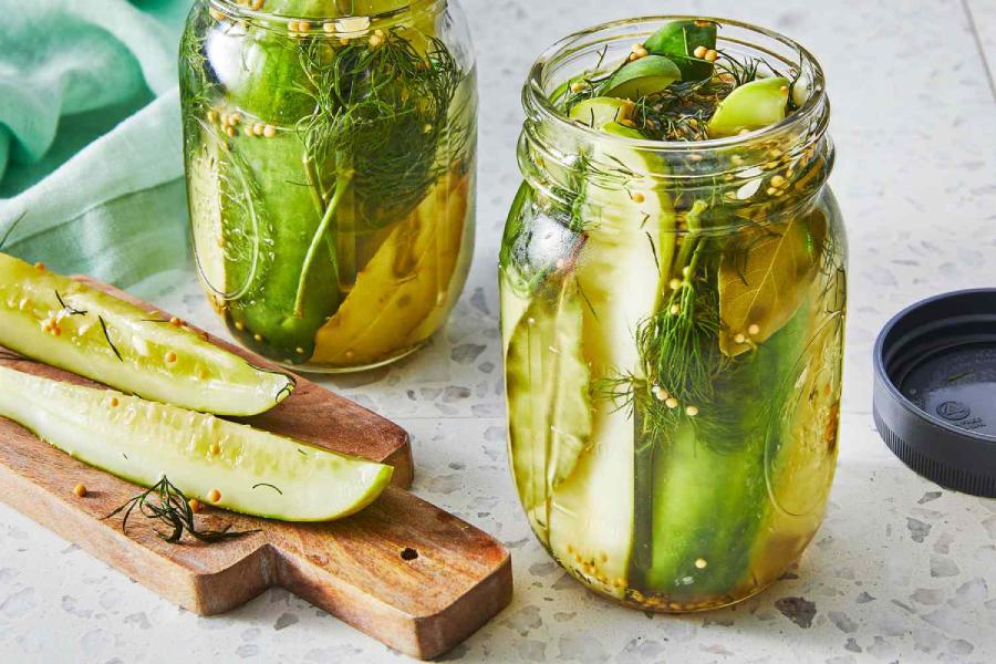 نسبت آب و سرکه و نمک در خیارشور