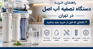 راهنمای خرید دستگاه تصفیه آب